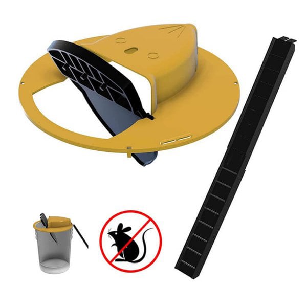 Bucket Lid Mouse Trap