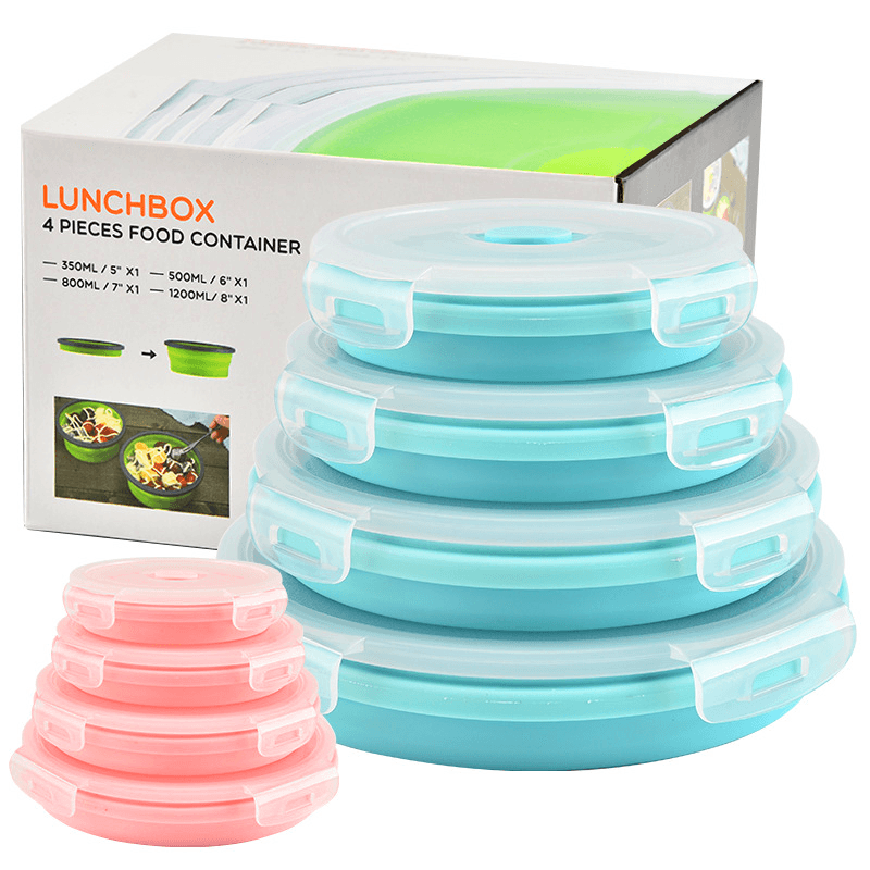 Collapsible Lunch Box Set