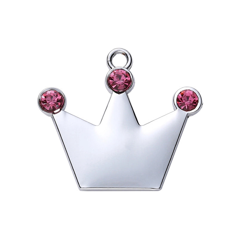 Minimalist Metal Crown Pet Accessories