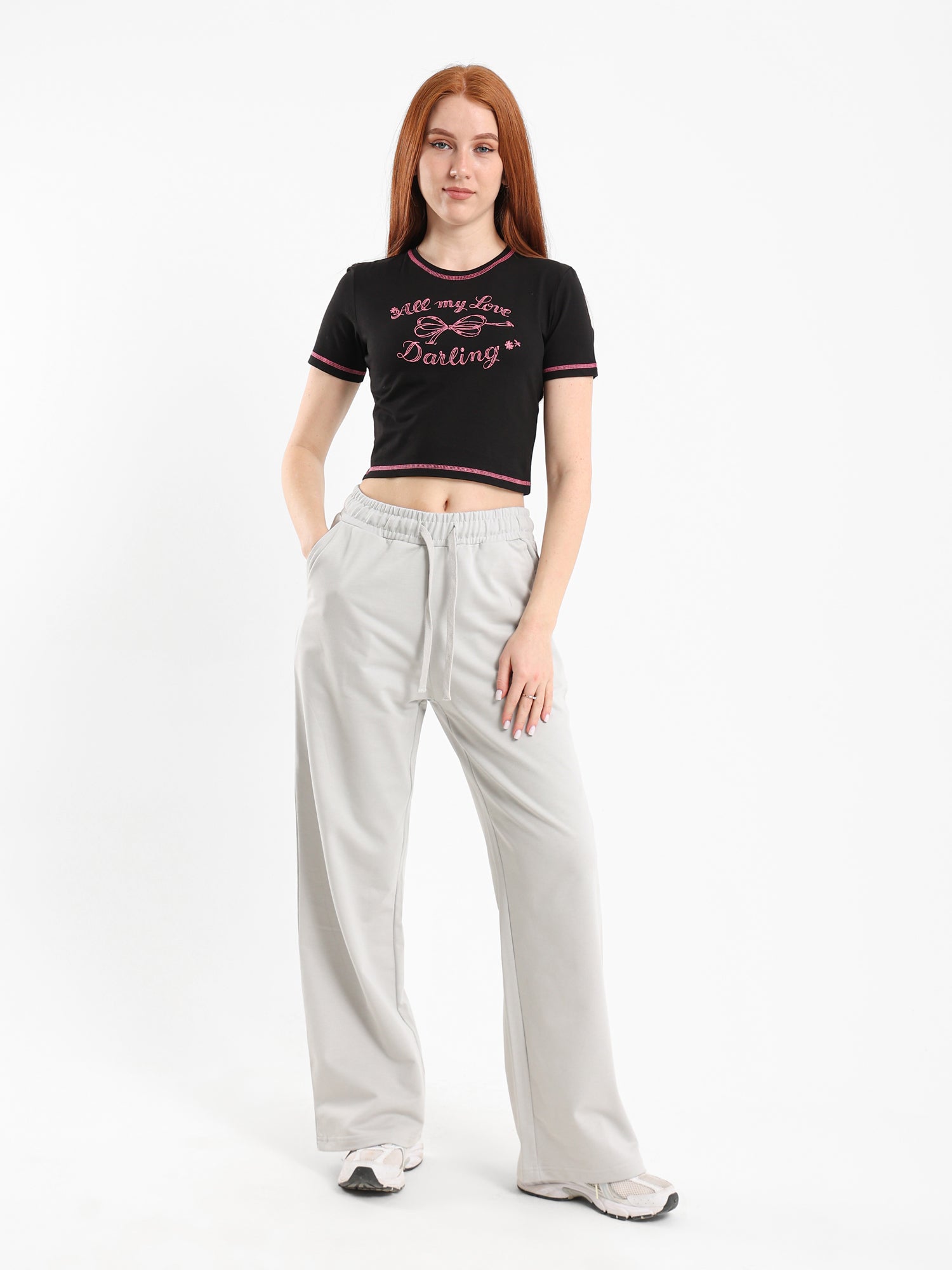Fitted Cropped Tee