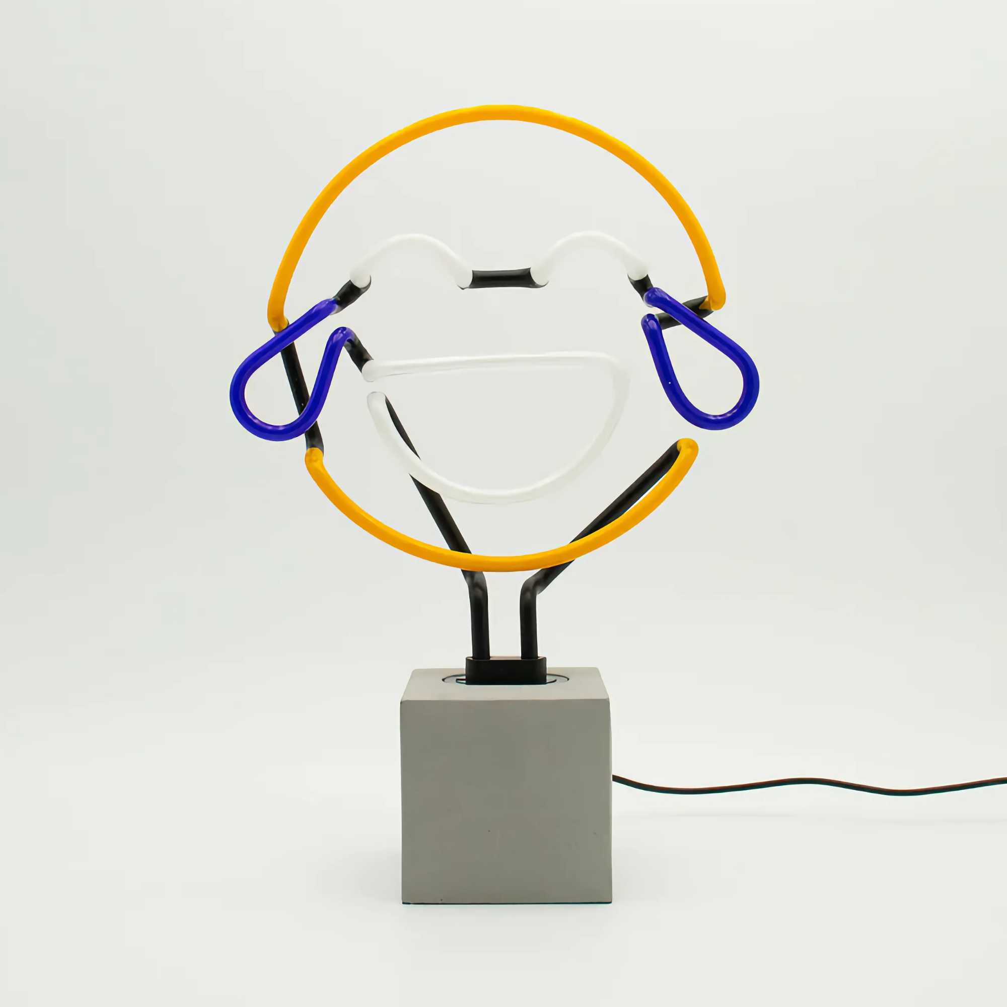 Locomocean Neon Art. laugh emoji