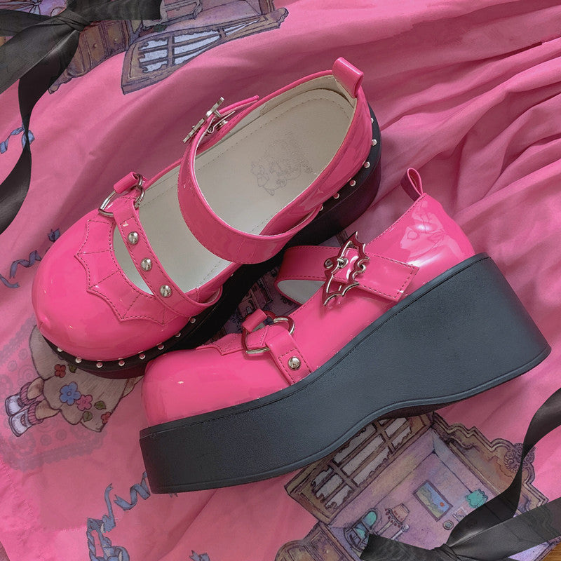 Bat platform shoes KF82098