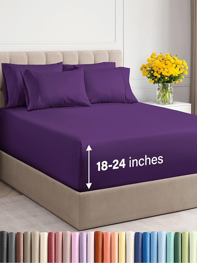 Extra Deep Queen Sheet Set