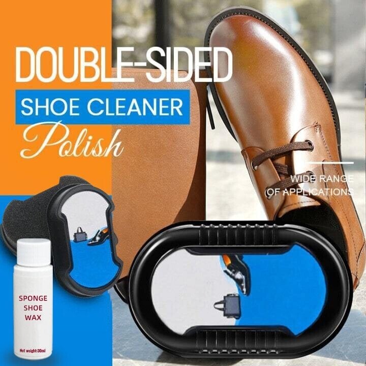 Double Sided Leather Polishing Cleaning Shoe Wiper