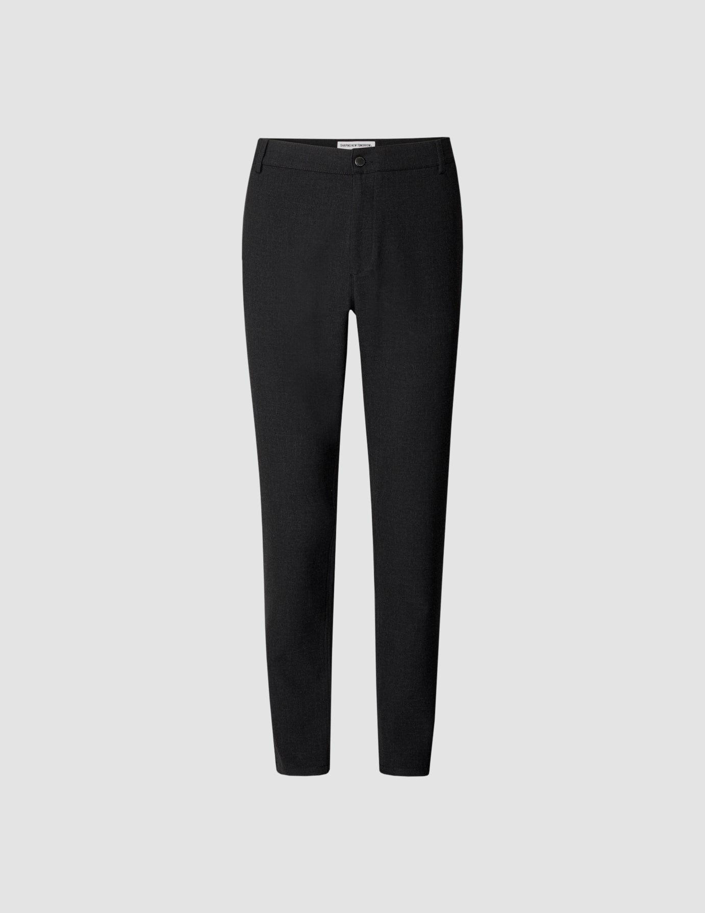 Heavy Edition Pants Slim Black Melange