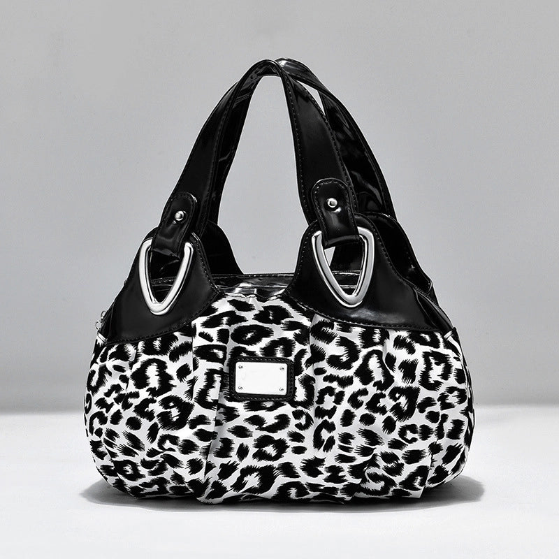 Autumn And Winter New Fashion Fashion Color Simple Shoulder Bag Large Capacity Mother Handbag Bag One-piece Generation