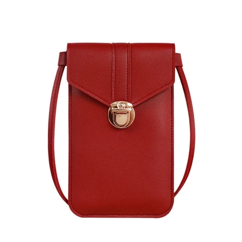 Women's All Seasons Pu Leather Fashion Phone Wallet