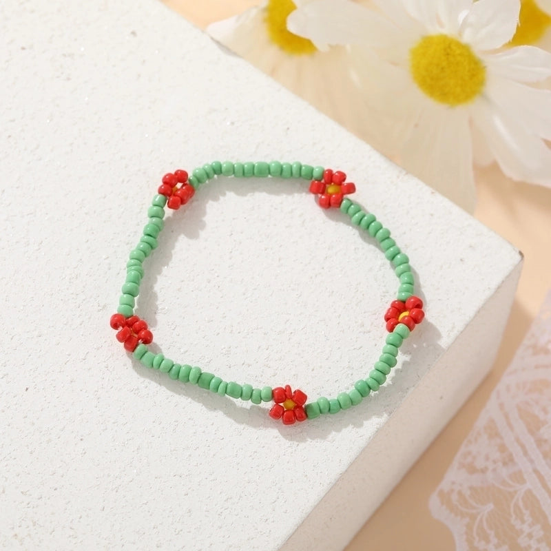 12 Pieces Minimalist Geometric Beaded Inlaid Pearls Women's Necklace
