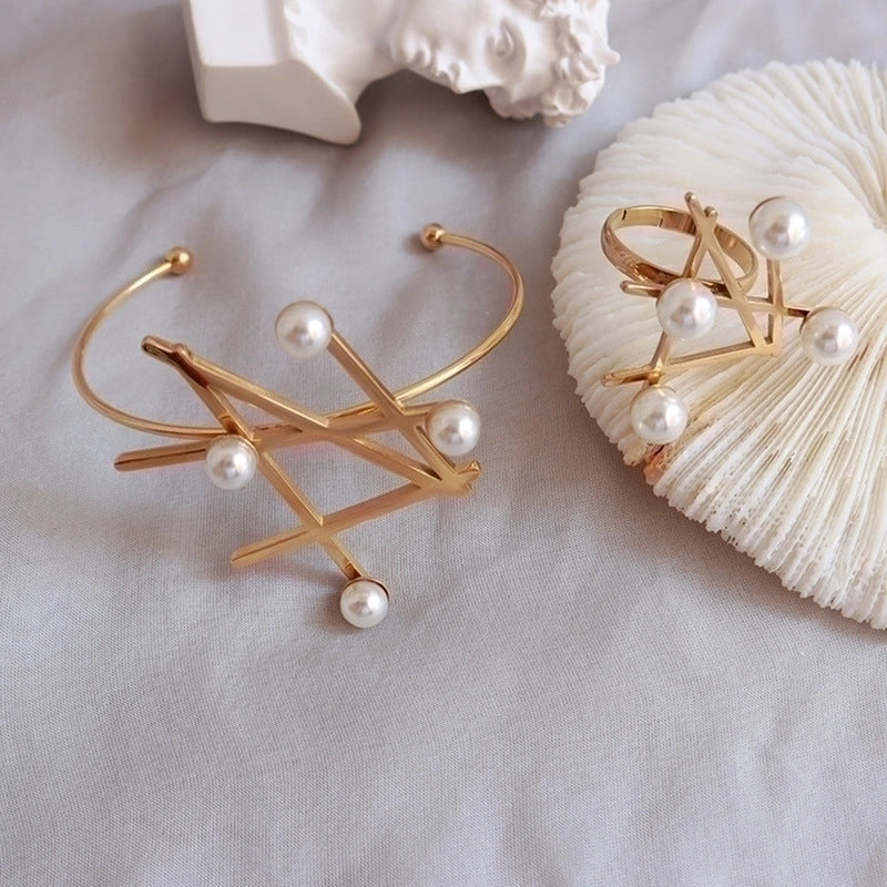 Fashion 304 Stainless Steel 18K Gold Plated No Inlaid In Bulk