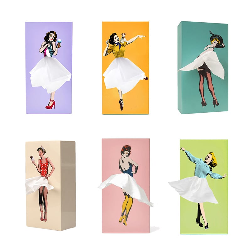 ✨Hot Sale Now 49% OFF - Flying Skirt Tissue Box