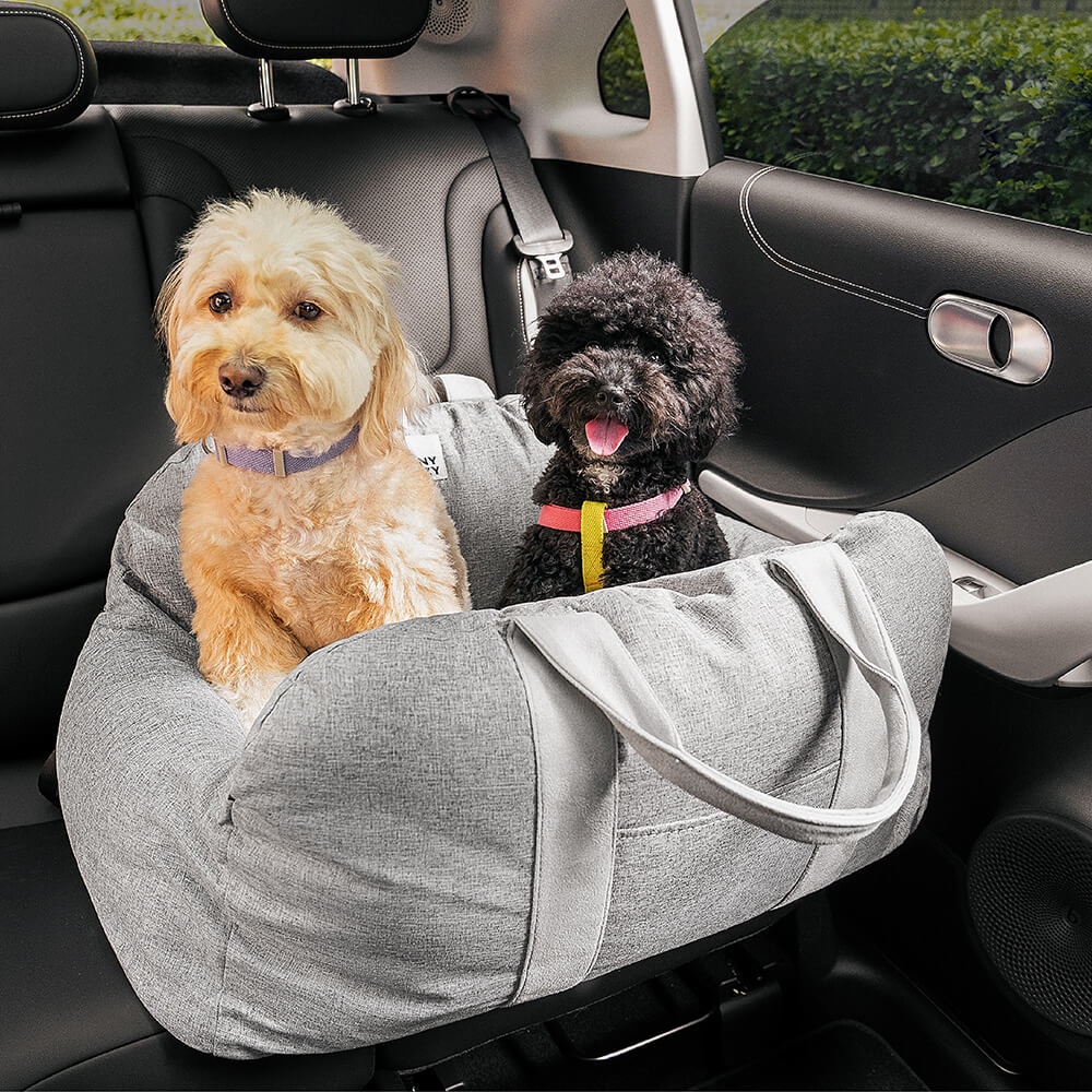 Travel Safety Puppy Dog Car Seat Bed - First Class