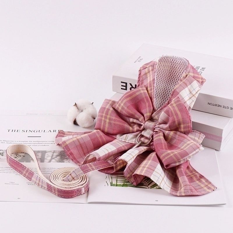 Minimalist Polyester Color Block Pet Clothing