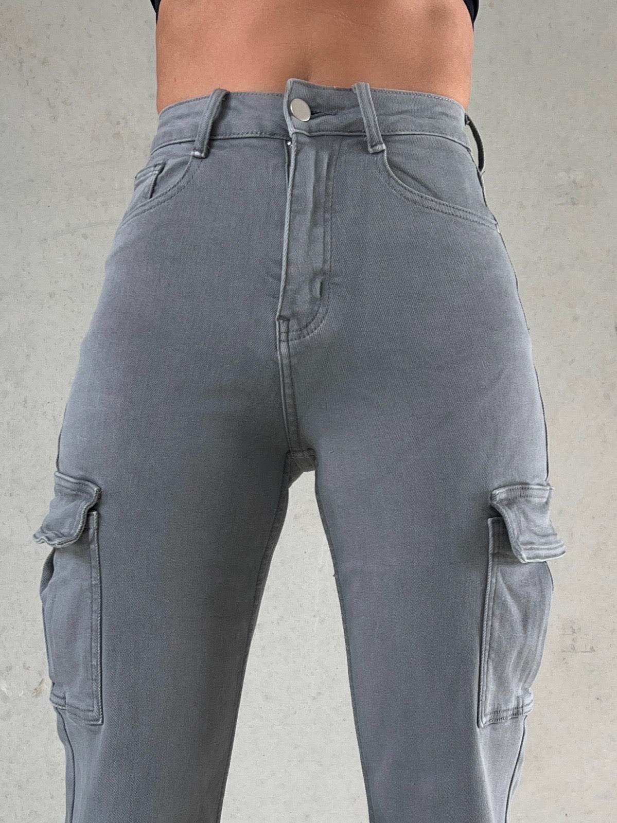 STELLA CARGO PANTS GRAY