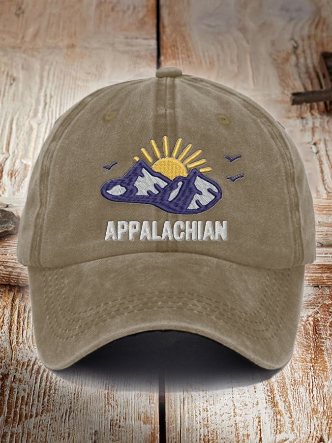 Unisex Distressed Washed Cotton Appalachia Strong Hot Spot Hat