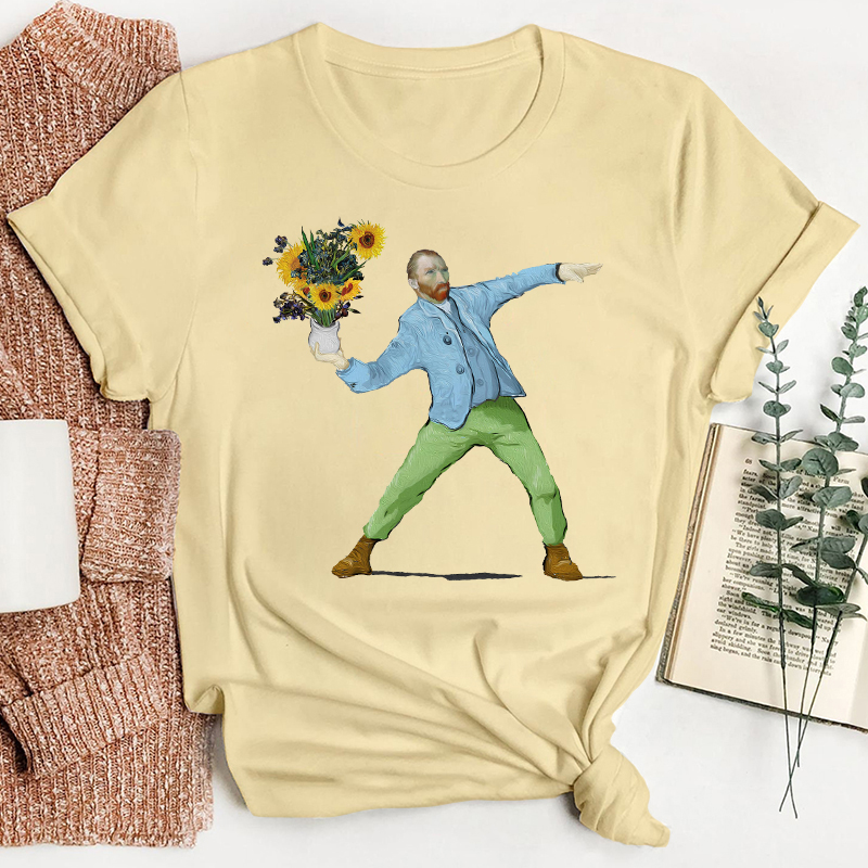 Van Goghsky Funny Art Teacher T-Shirt