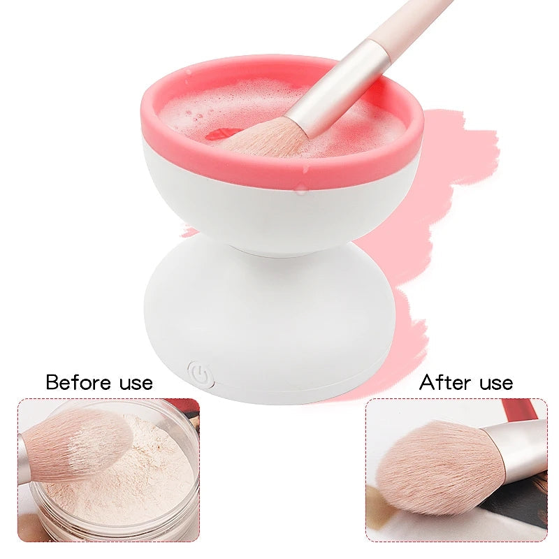 ELECTRIC MAKEUP BRUSH CLEANER