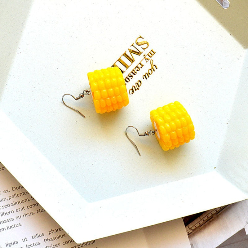 Orange Earrings