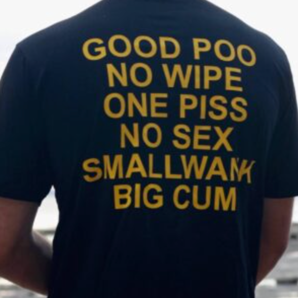 Good Poo No Wipe Tee