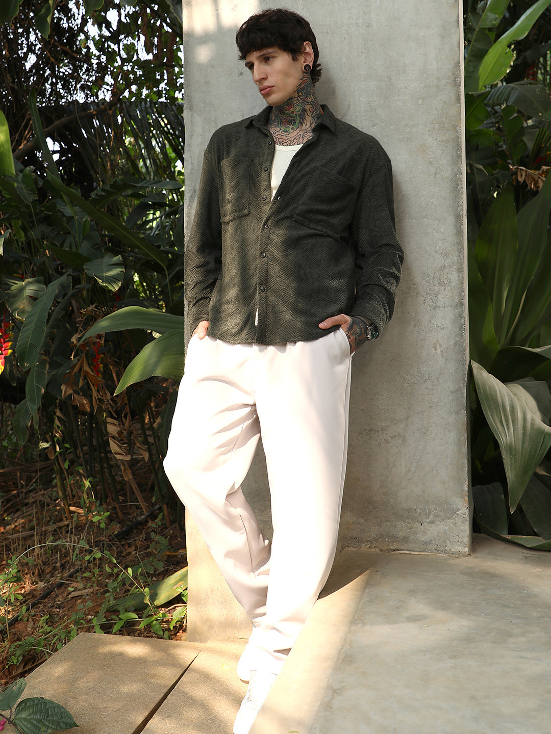 Axisline Utility-Relaxed Shirt