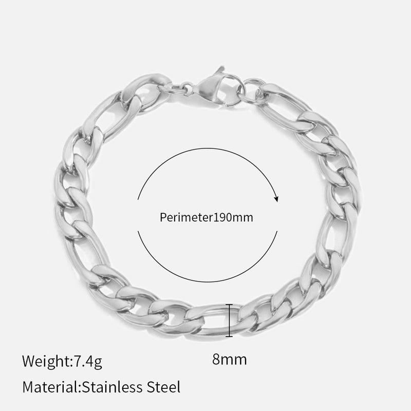 304 Stainless Steel Stainless Steel Bracelets In Bulk