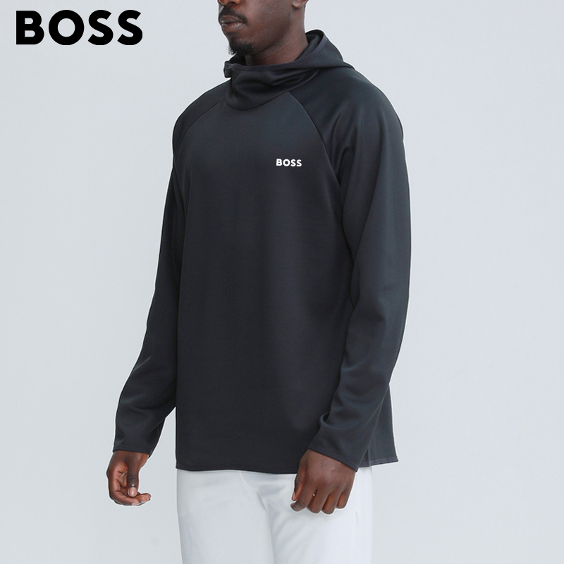 BOSS Men-s Hooded Sports long-sleeved Sports Loose Running Fitness hoodie