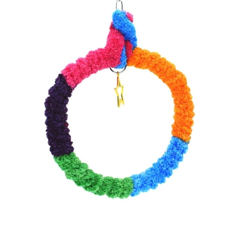 Parrot Rope Swing Standing Bar