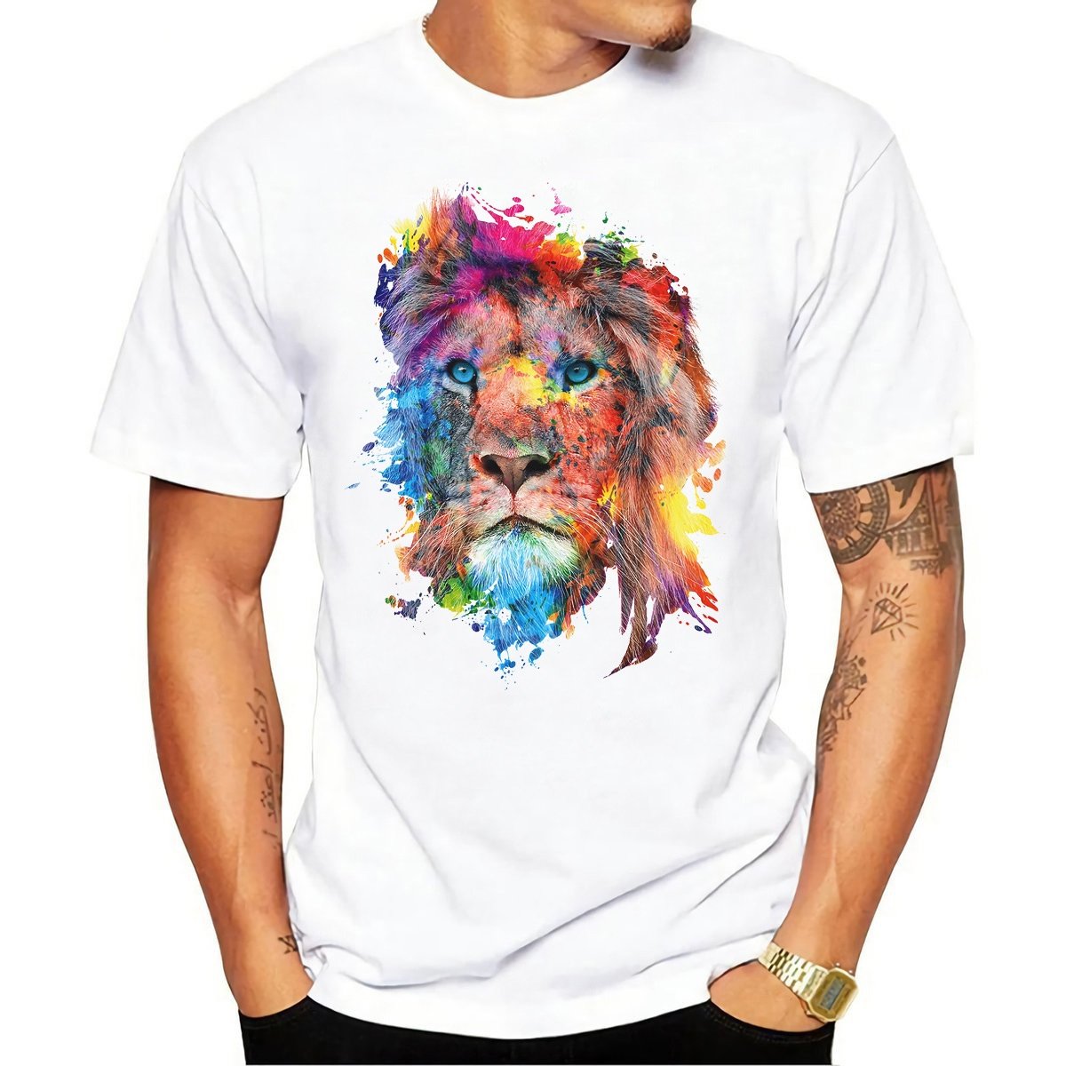 Colorful Lion T-Shirt