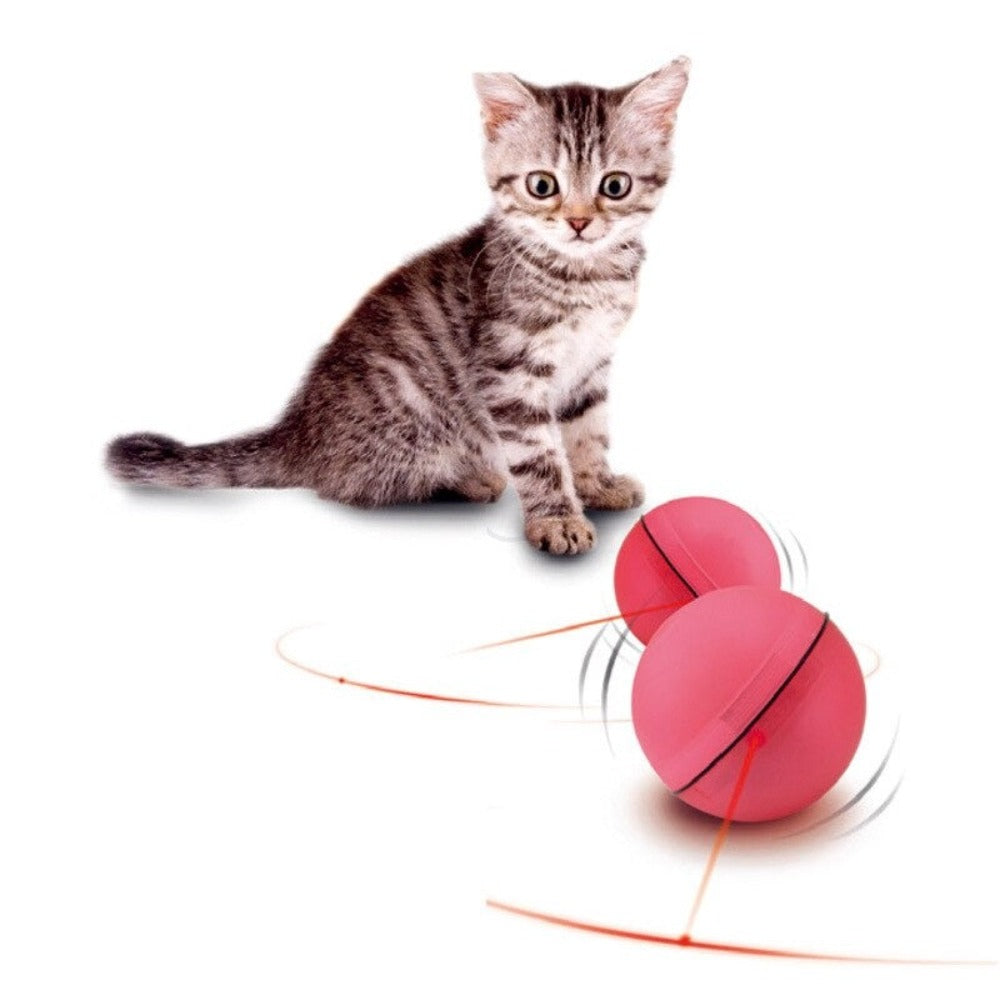 LED Flash Rolling Cat Toys