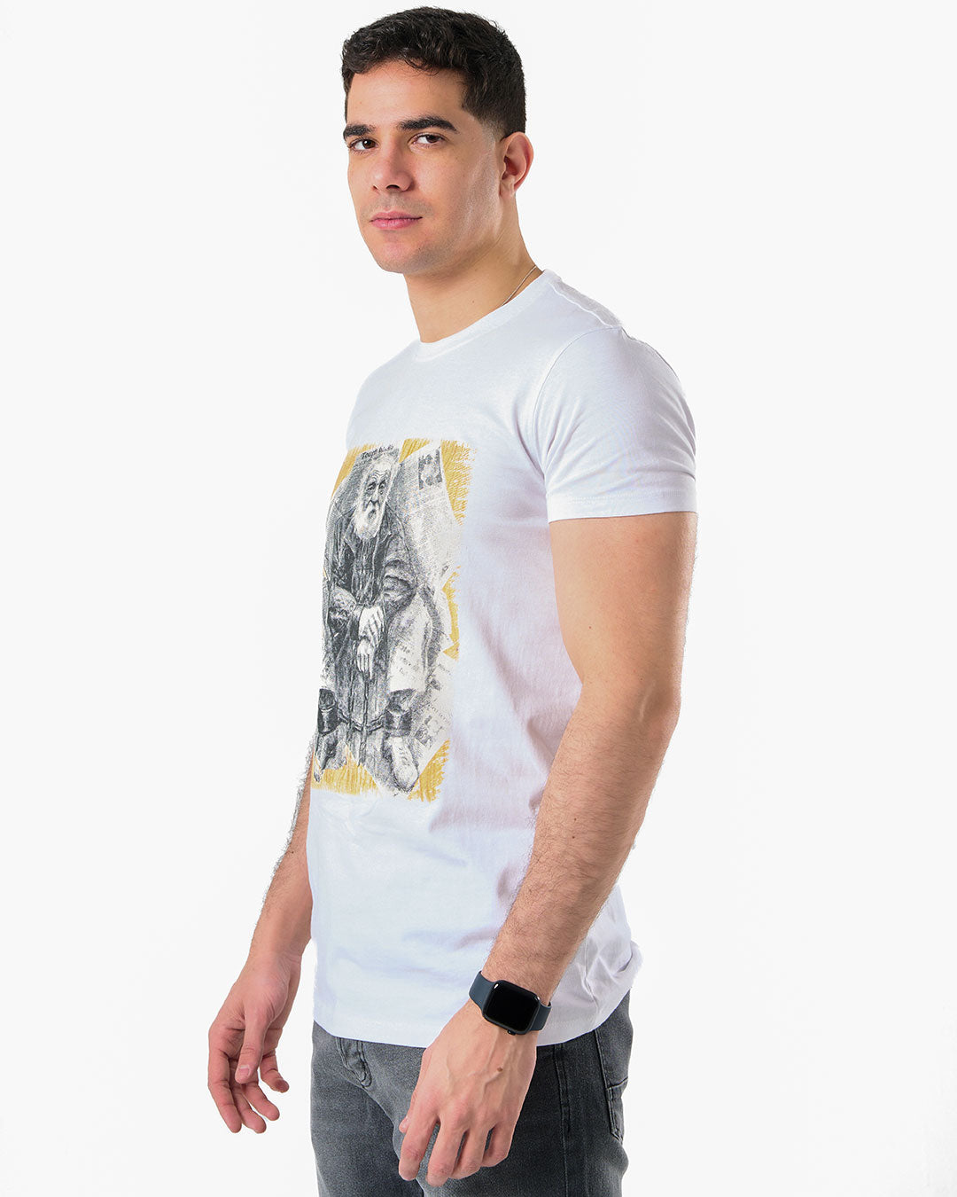 Short Sleeve Printed T-shirt - Men