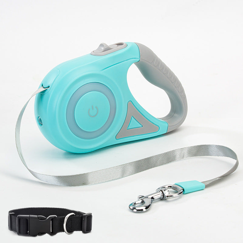 LED Dog Retractable Leash