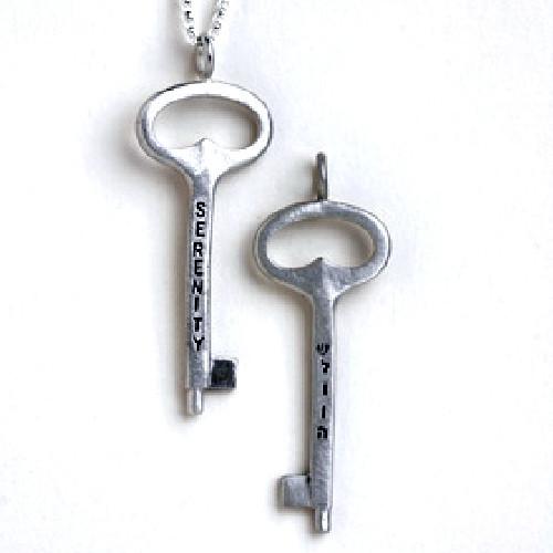 Hebrew Key Necklaces