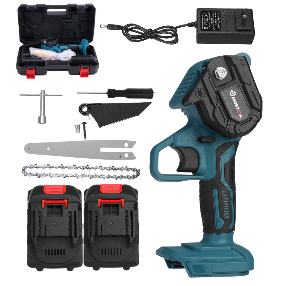 6 Cordless Electric Chainsaw + (2 FREE Batteries)