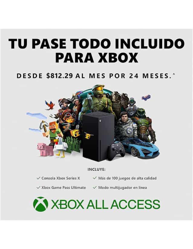 Consola Xbox All Access Series X de 1 TB + Game Pass Ultimate