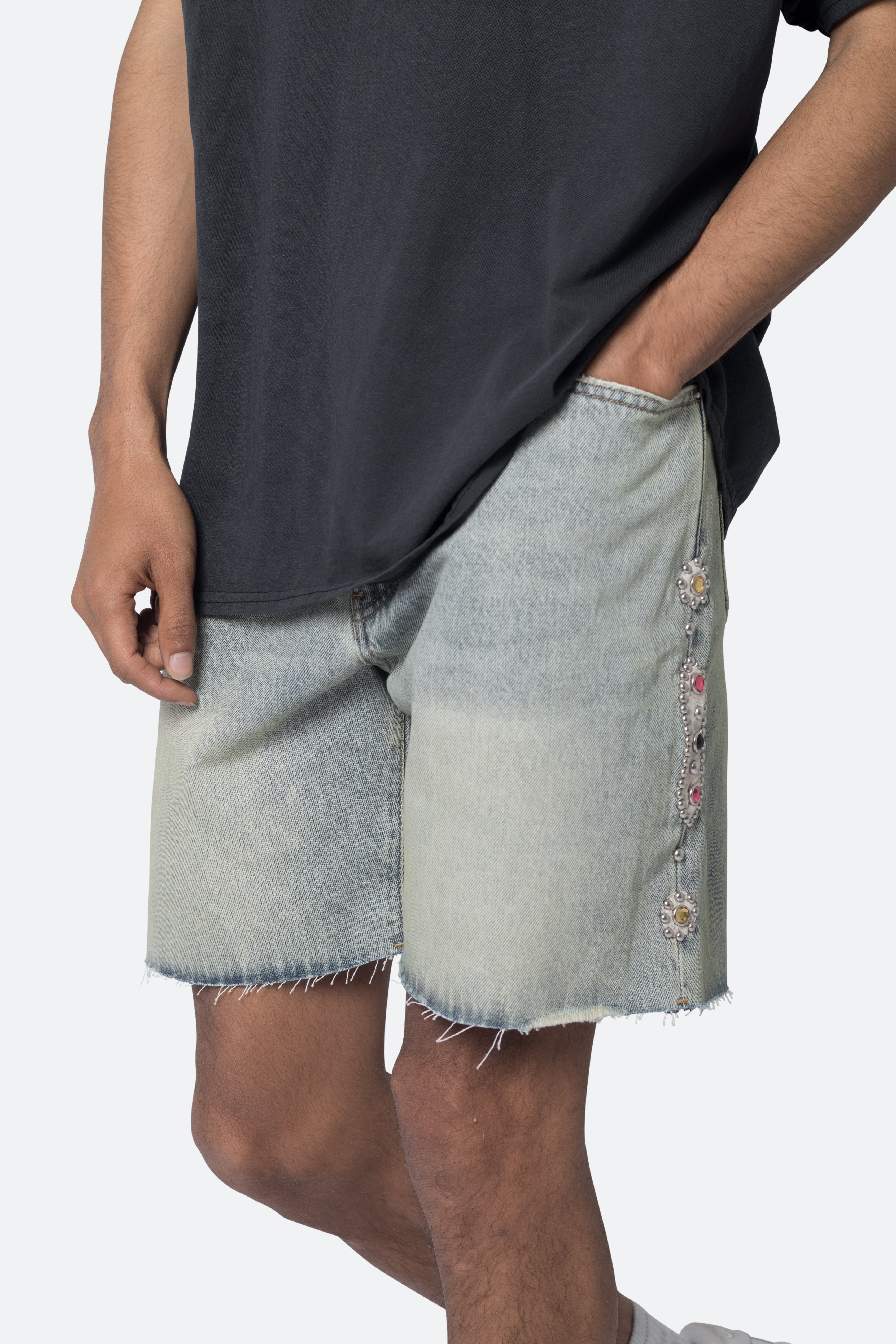 Mojave Denim Shorts - Vintage Blue