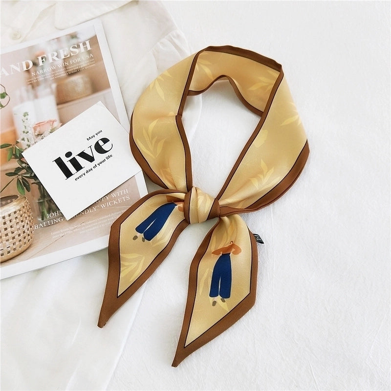 Fashion Narrow Strip Scarf