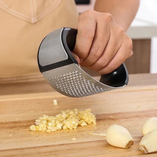 Hand Held Garlic Press