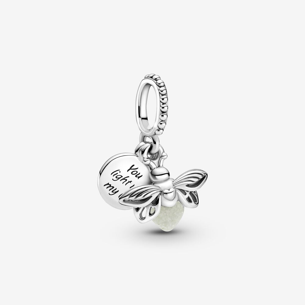 Glow-in-the-dark Firefly Pandora Charm