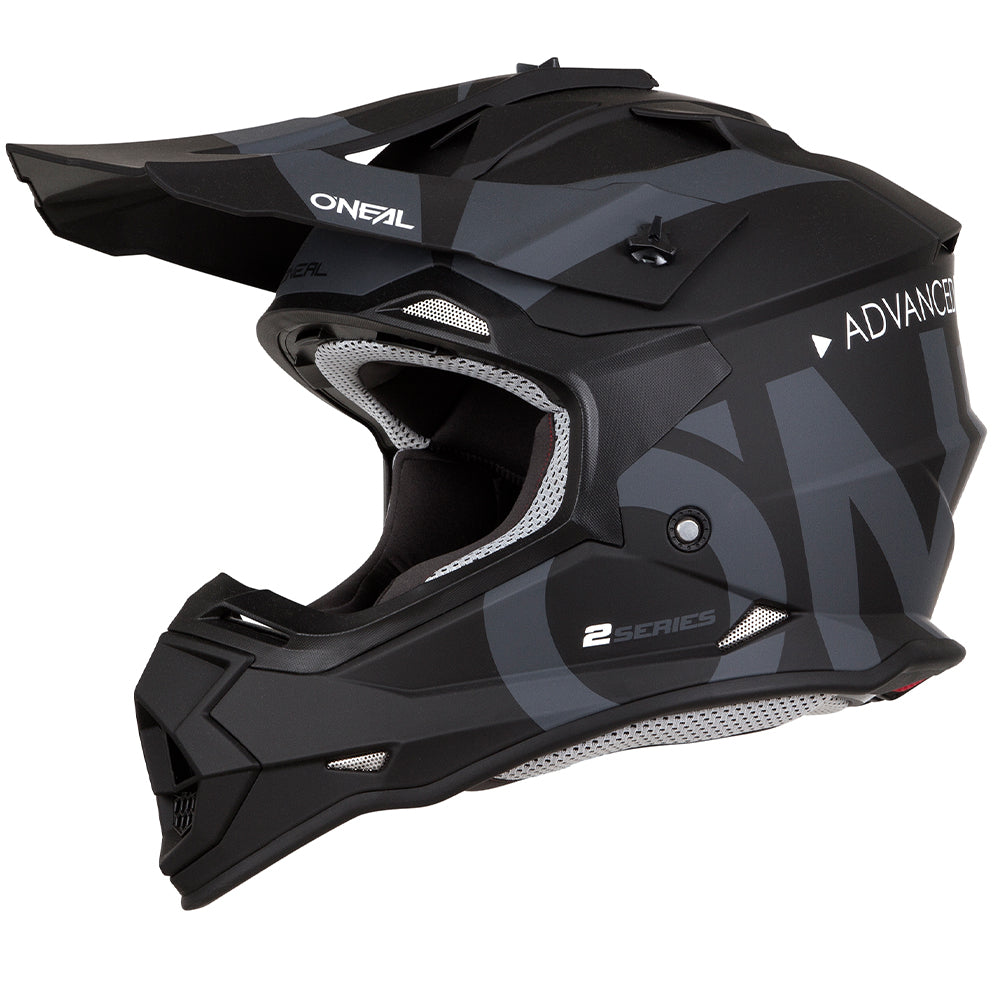 2 SRS Slick Helmet Black/Gray