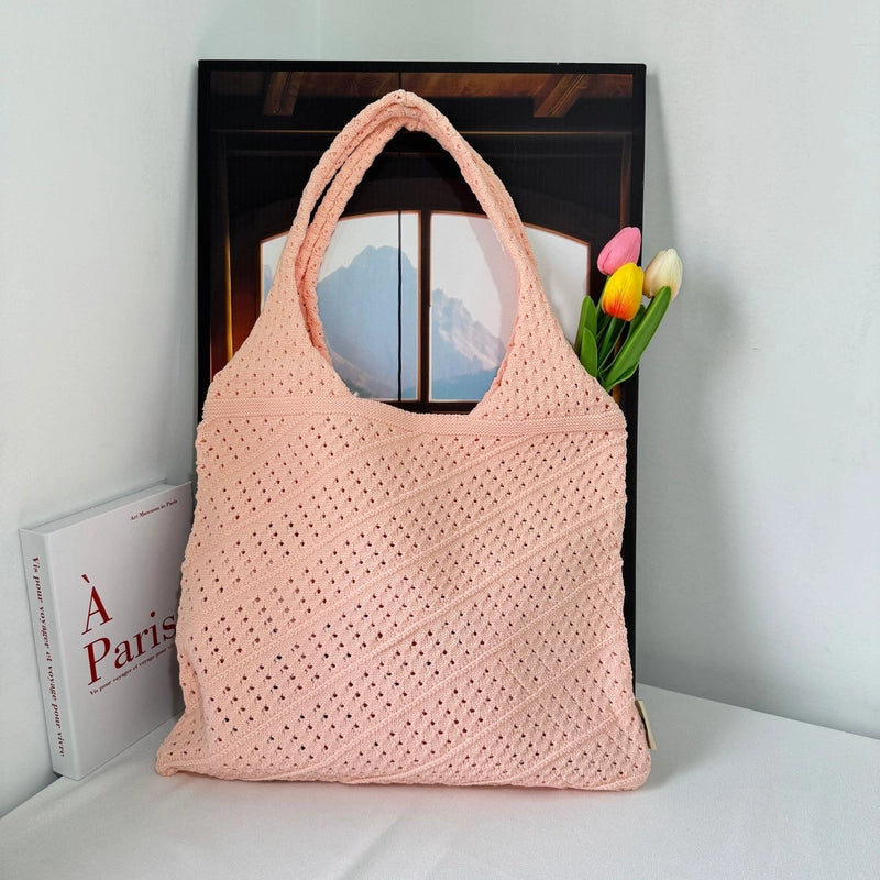 Women's Medium Polyester Heart Shape Streetwear Open Underarm Bag