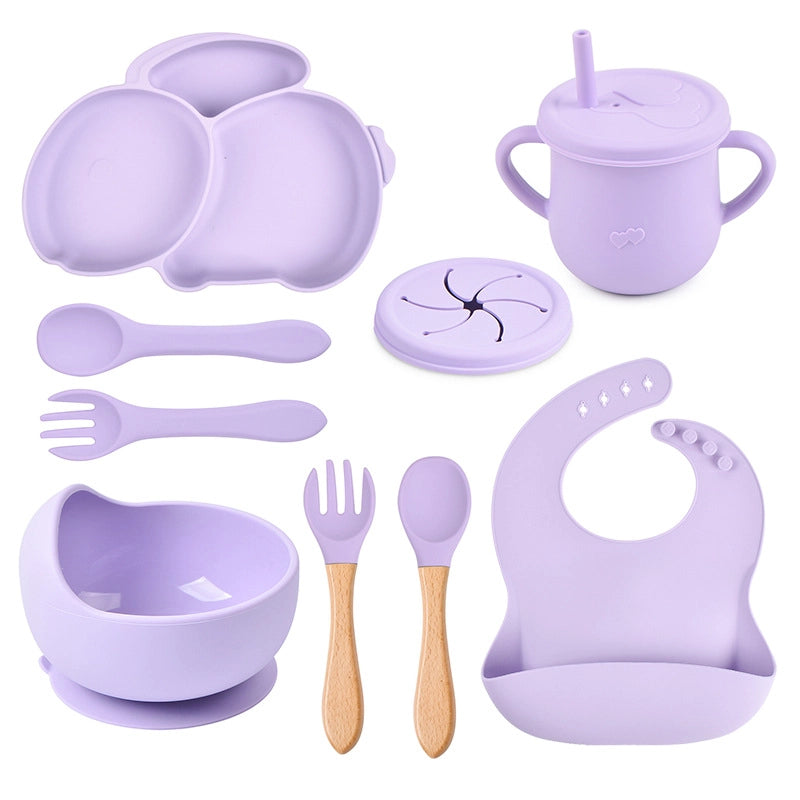 Cute Animal Silica Gel Tableware 1 Piece