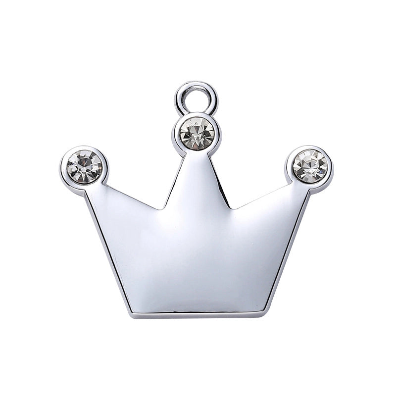 Minimalist Metal Crown Pet Accessories