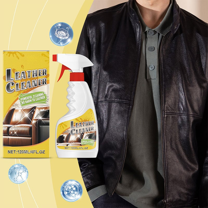 ✨Multifunctional strong deep cleaning, refurbishing leather cleaner