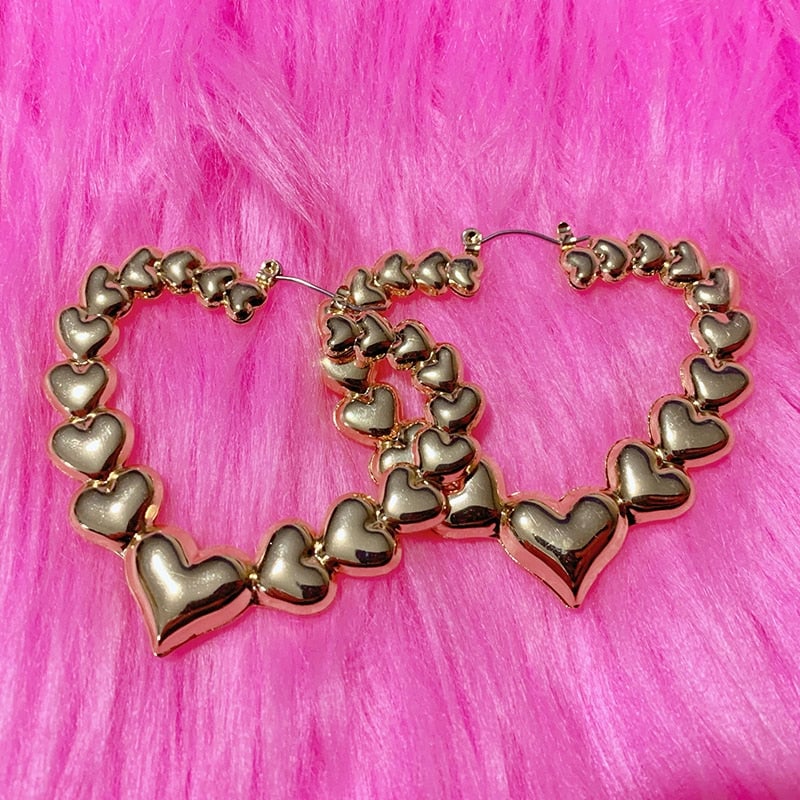 Ring of Hearts Earrings