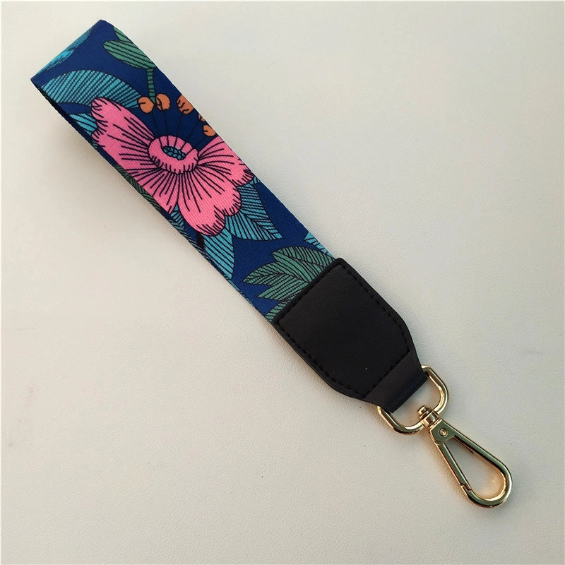 New Color Ethnic Style Hand Strap Wrist Strap Key Ring Keychain Decorative Band Accessory Strap Short Hand Bag