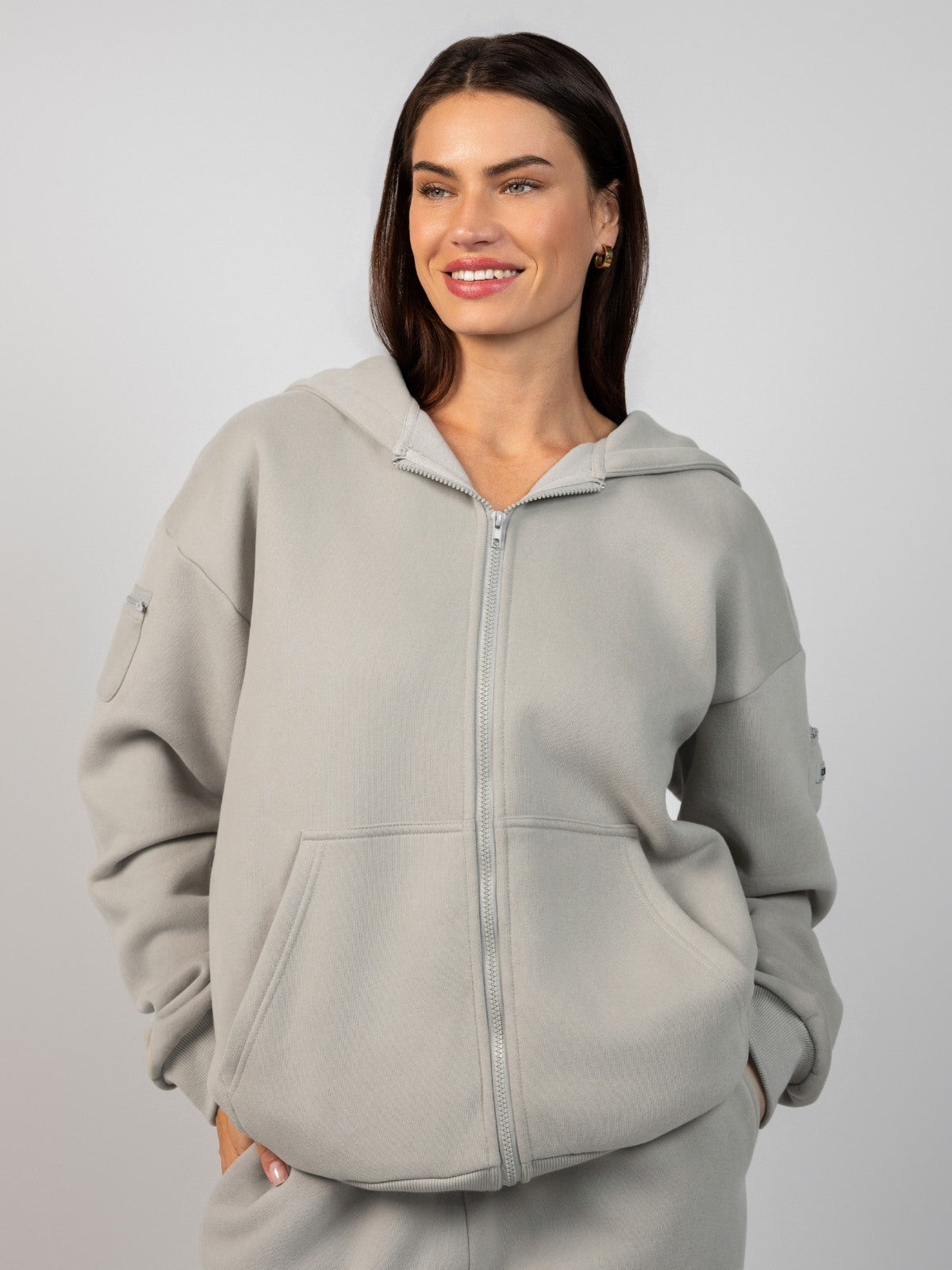 Travel Essentials Zip Hoodie