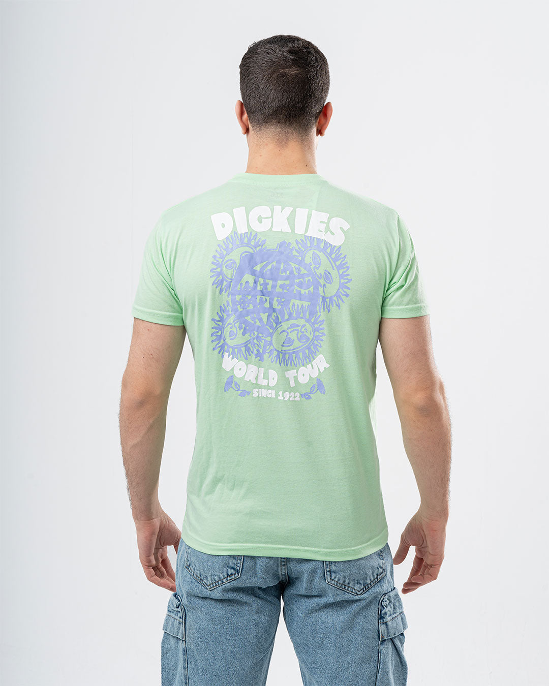 Double Printed Men Short Sleeve T-shirt
