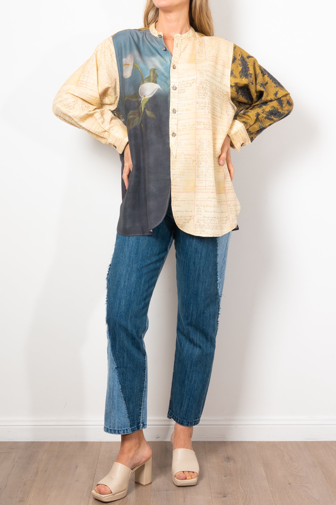 Circular by Maud Alice Dainty Artworks Silk Shirt