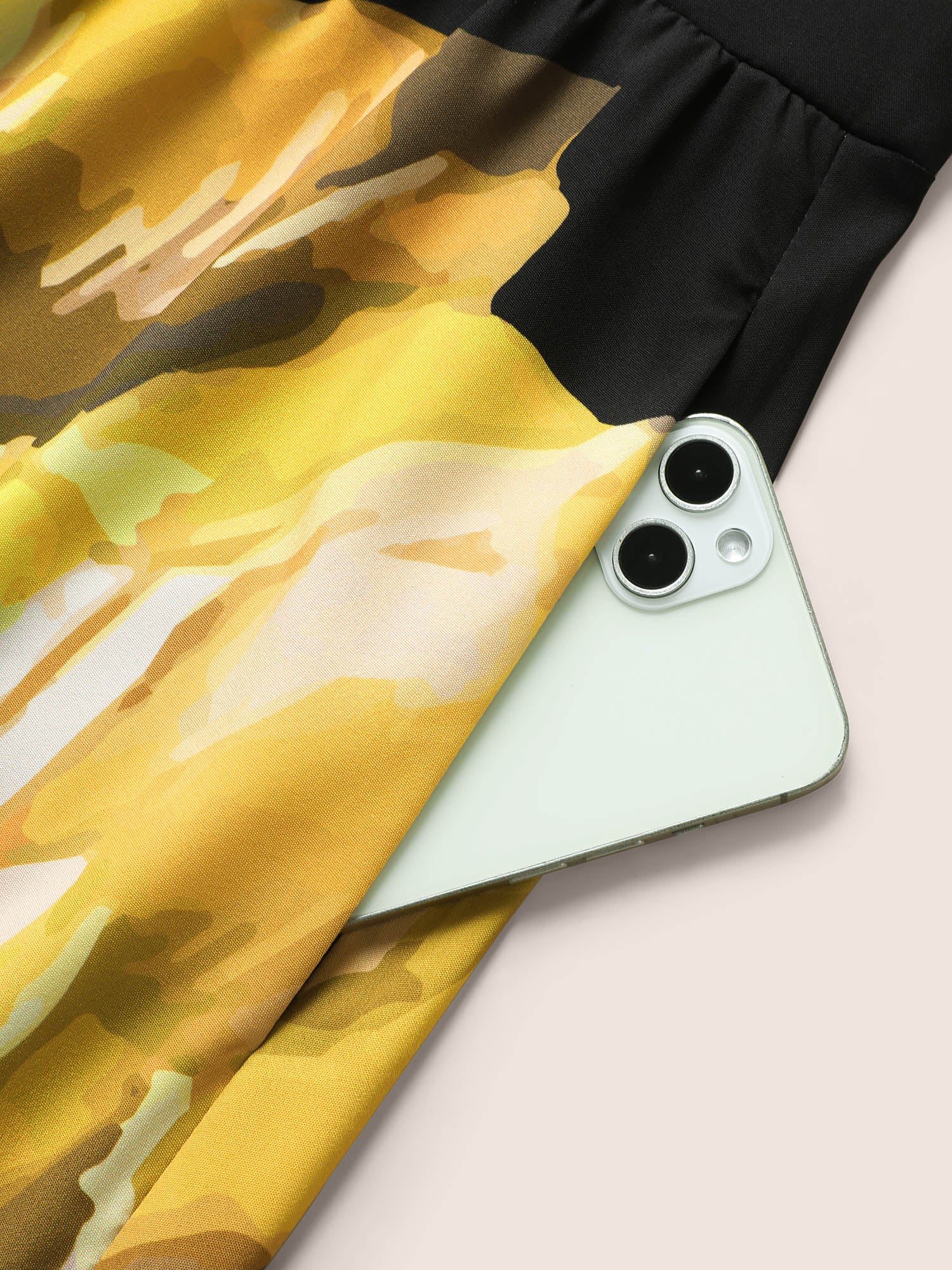 Carnation Print Ruffle Cap Sleeve Maxi Dress