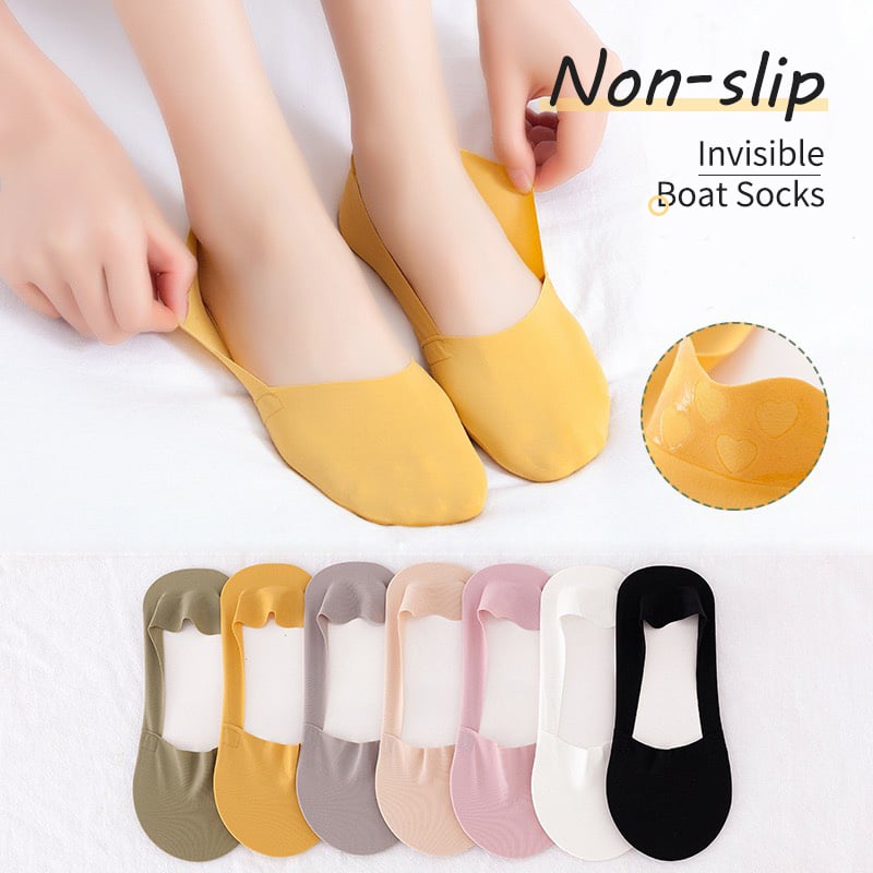 ✨Last day sale 49% off✨Non-slip Invisible Ice Silk Socks(The discount will take effect at payment)