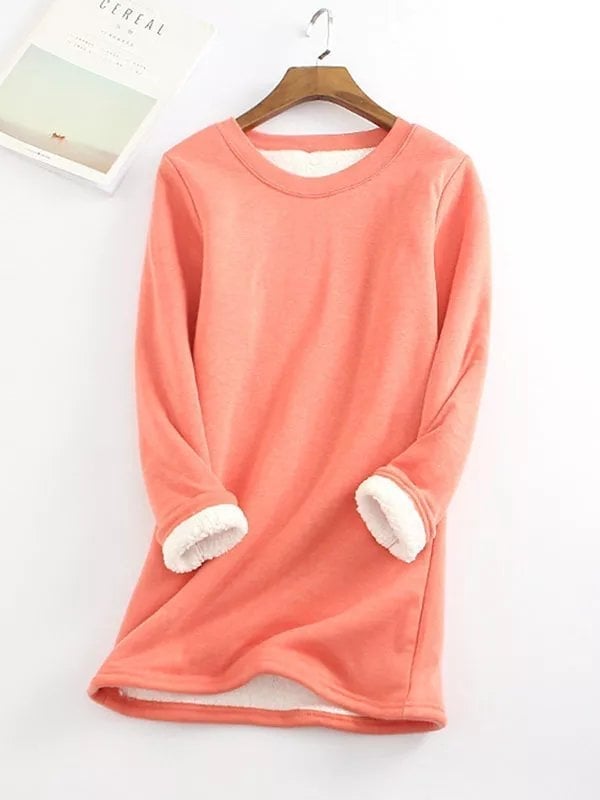 💥Hot Sale .Sold 20000+💥Women's NEW Casual Cotton Round Neck Solid Sweatshirt (S-5XL)